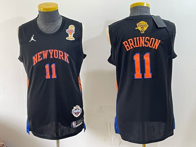 Men New York Knicks #11 Brunson black 2026 Nike NBA jersey 0701004